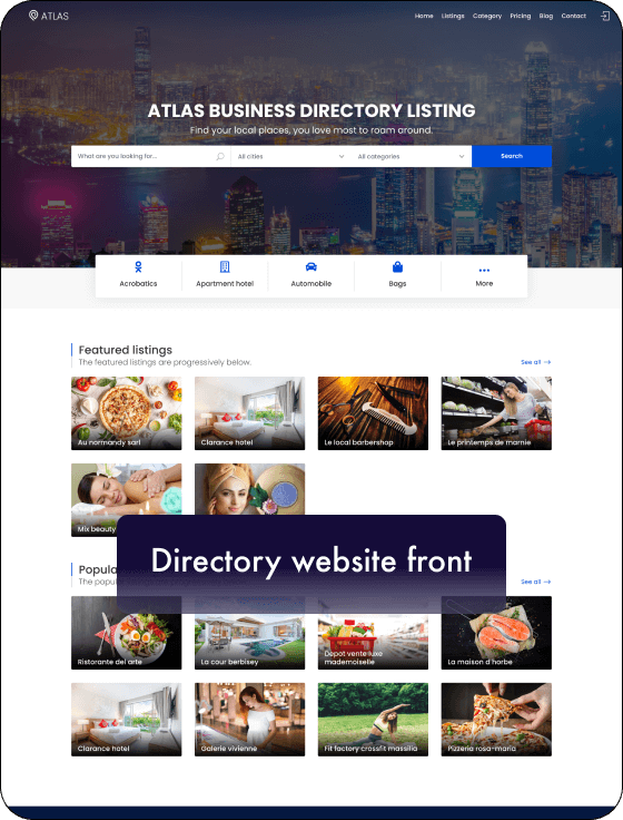 Atlas Business Directory Listing - 10