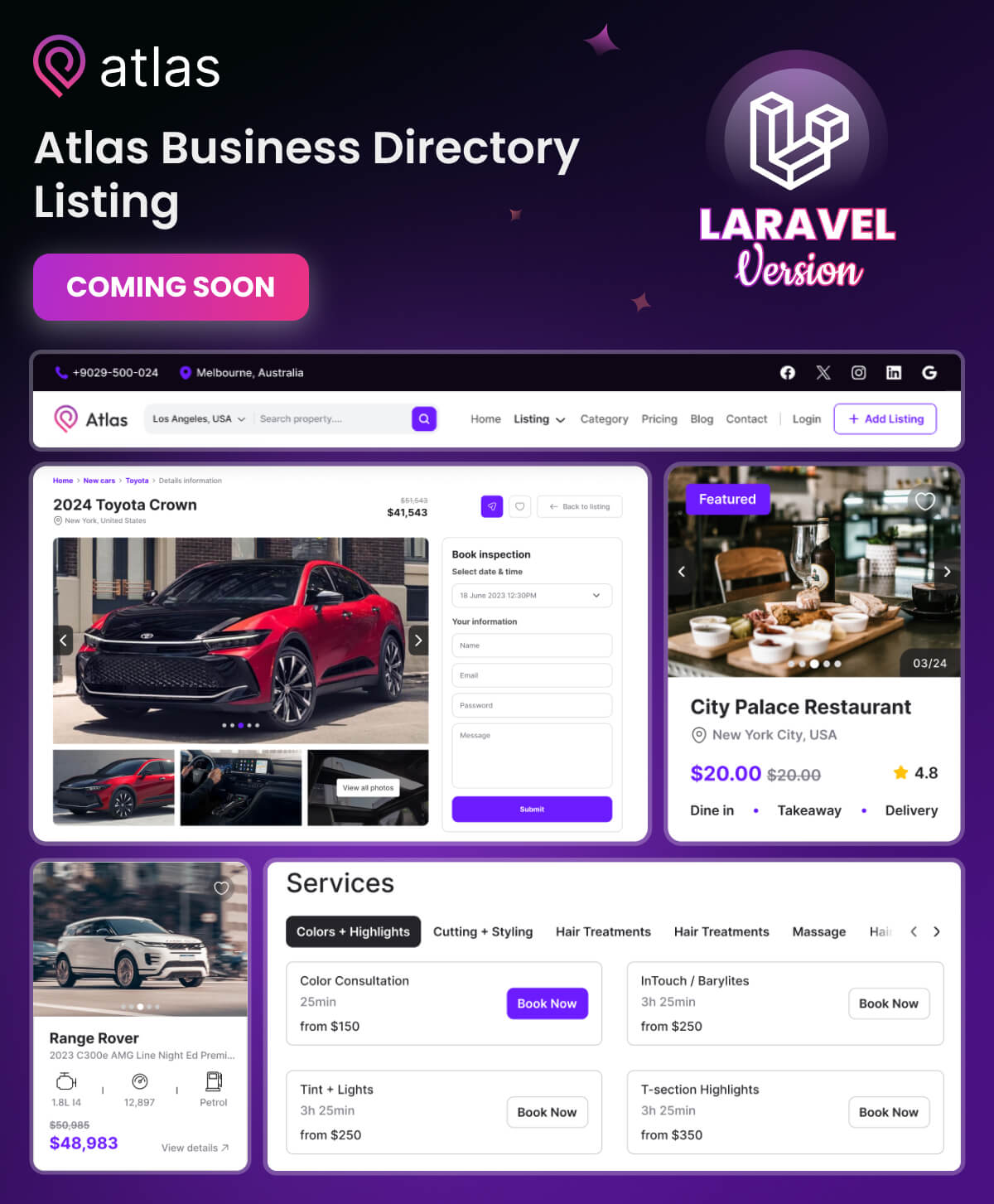 Atlas Business Directory Listing - 2
