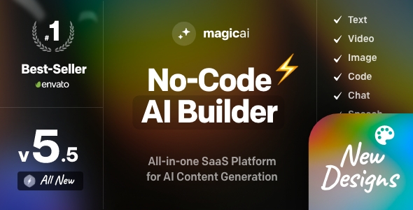 MagicAI - OpenAI Content, Text, Image, Video, Chat, Voice, and Code Generator as SaaS - 7