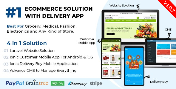 Rawal – All in One Laravel Ecommerce Solution with POS for Single & Multiple Location Business Brand - 1