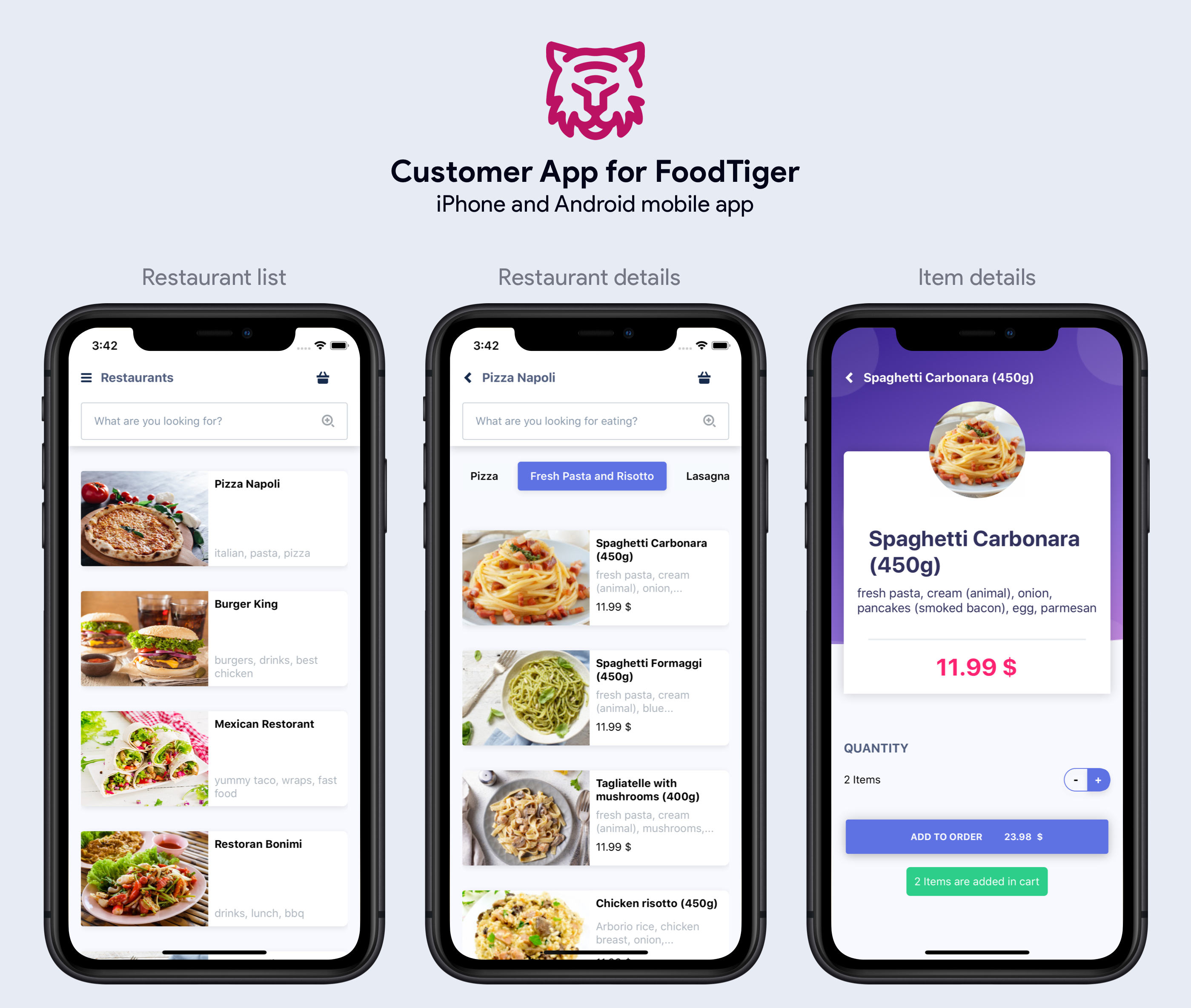 FoodTiger - Food delivery - Multiple Restaurants - 11