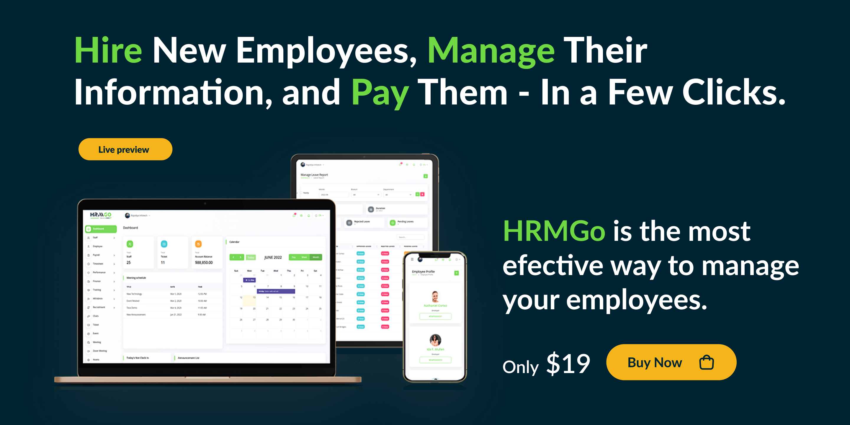 HRMGo - HRM and Payroll Tool - 7