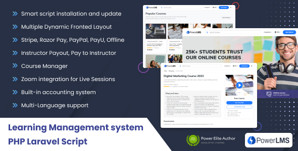 NeonLMS - Learning Management System PHP Laravel Script with Zoom API Integration - 1