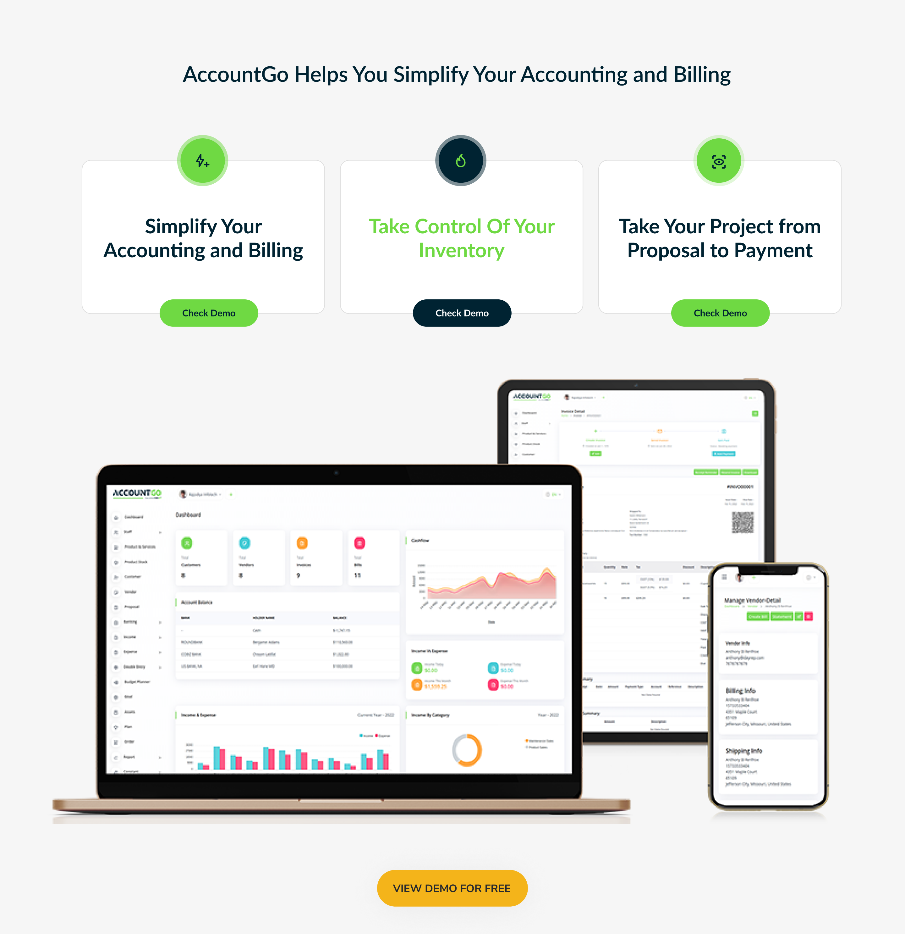 AccountGo SaaS - Accounting and Billing Tool - 10