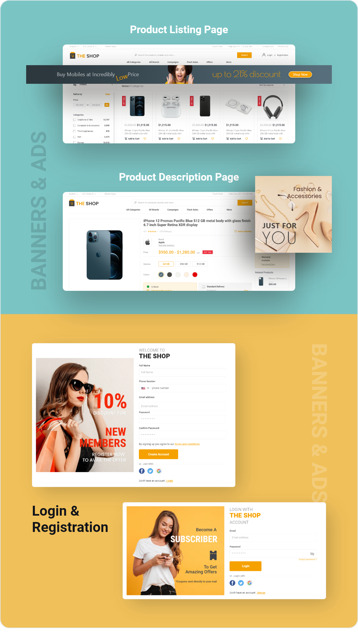 The Shop - PWA eCommerce CMS - 26