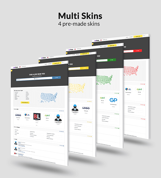 Job Board - Multi Skins