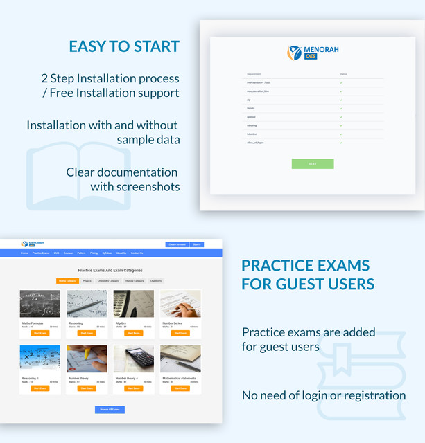 Menorah Exam System