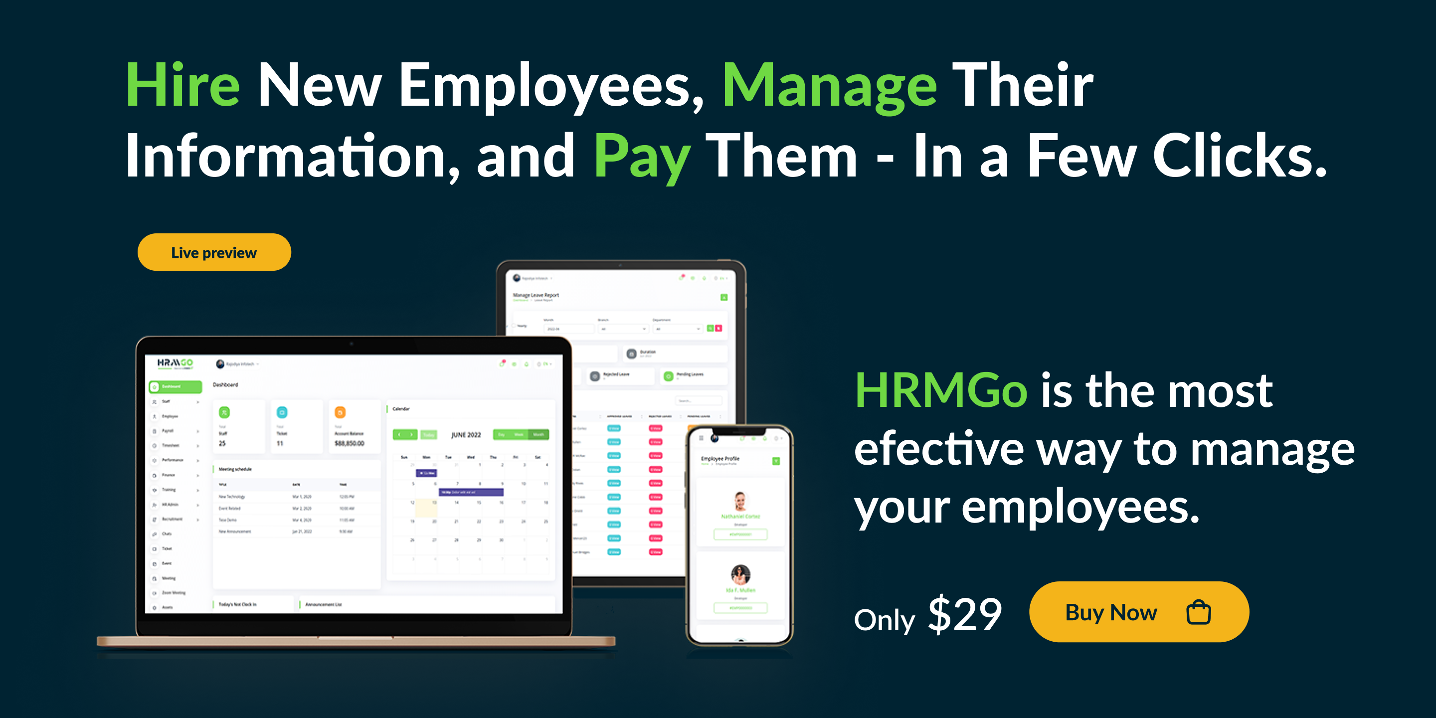 HRMGo SaaS - HRM and Payroll Tool - 7
