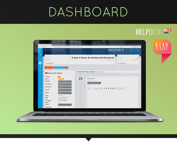 HelpDesk 3 Dashboard