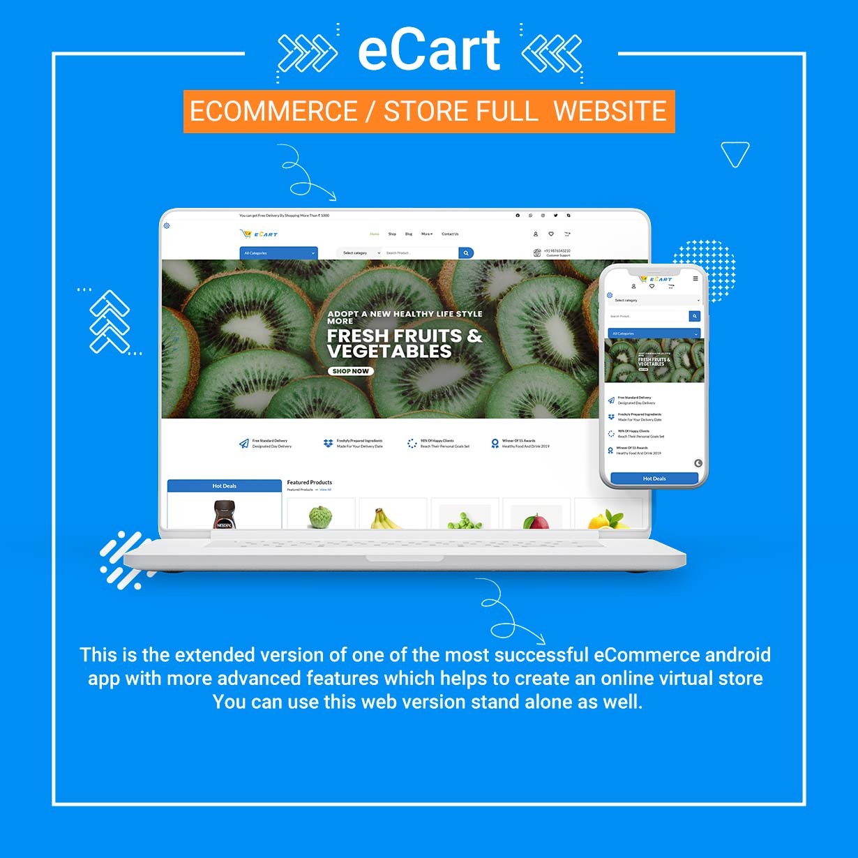 eCart Web- eCommerce Store Website with Laravel - 6