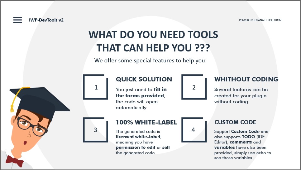 iWP-DevToolz (Pro) - WordPress Plugin Maker + Code Generator - 10