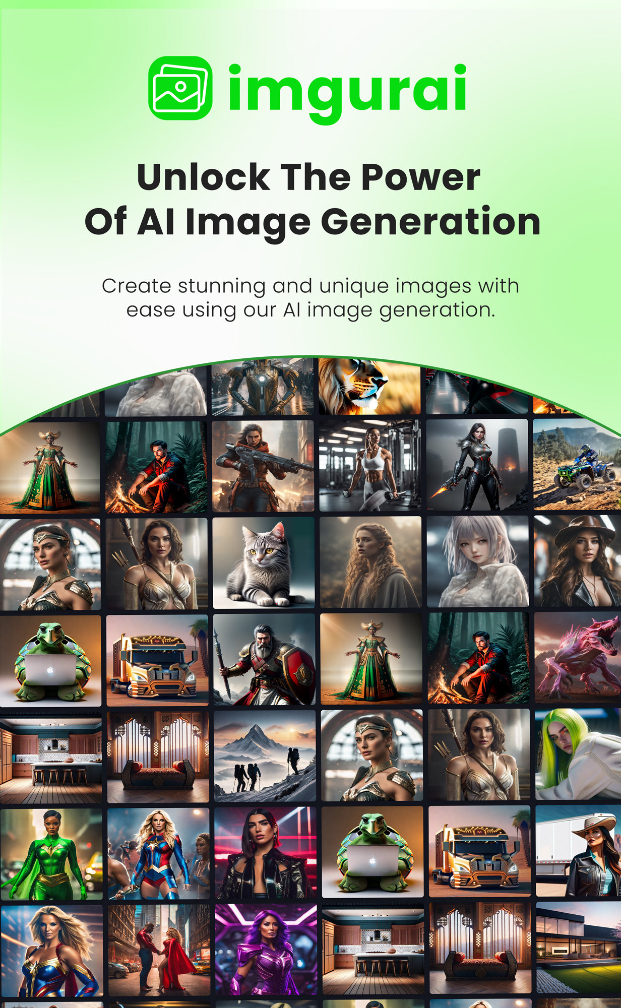 Imgurai - AI Image Generator (SAAS) - 1