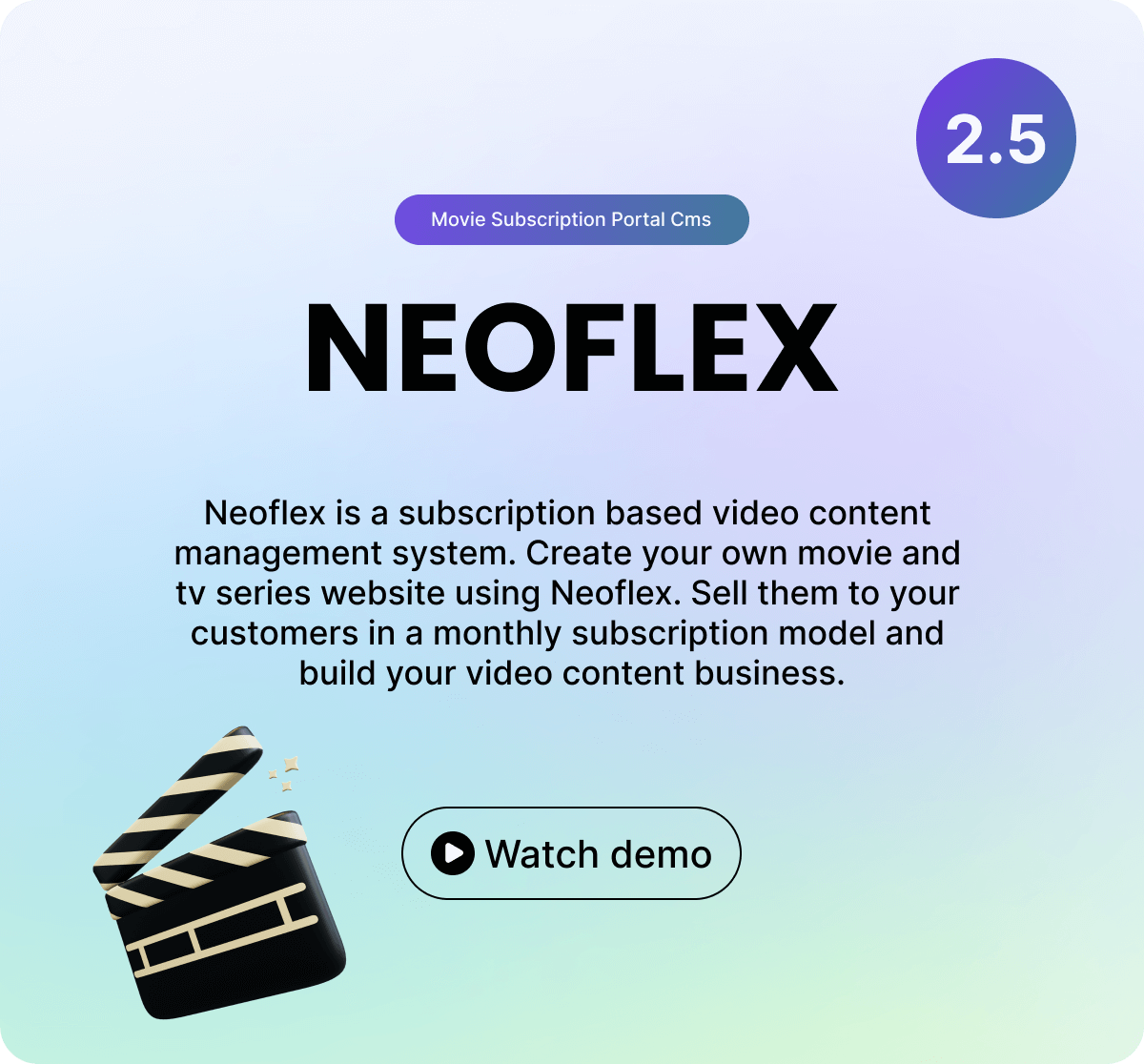 Neoflex Movie Subscription Portal Cms - 2