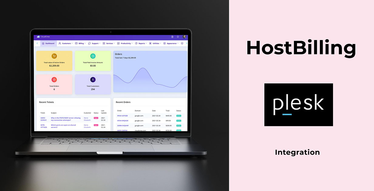 HostBilling Plesk integration