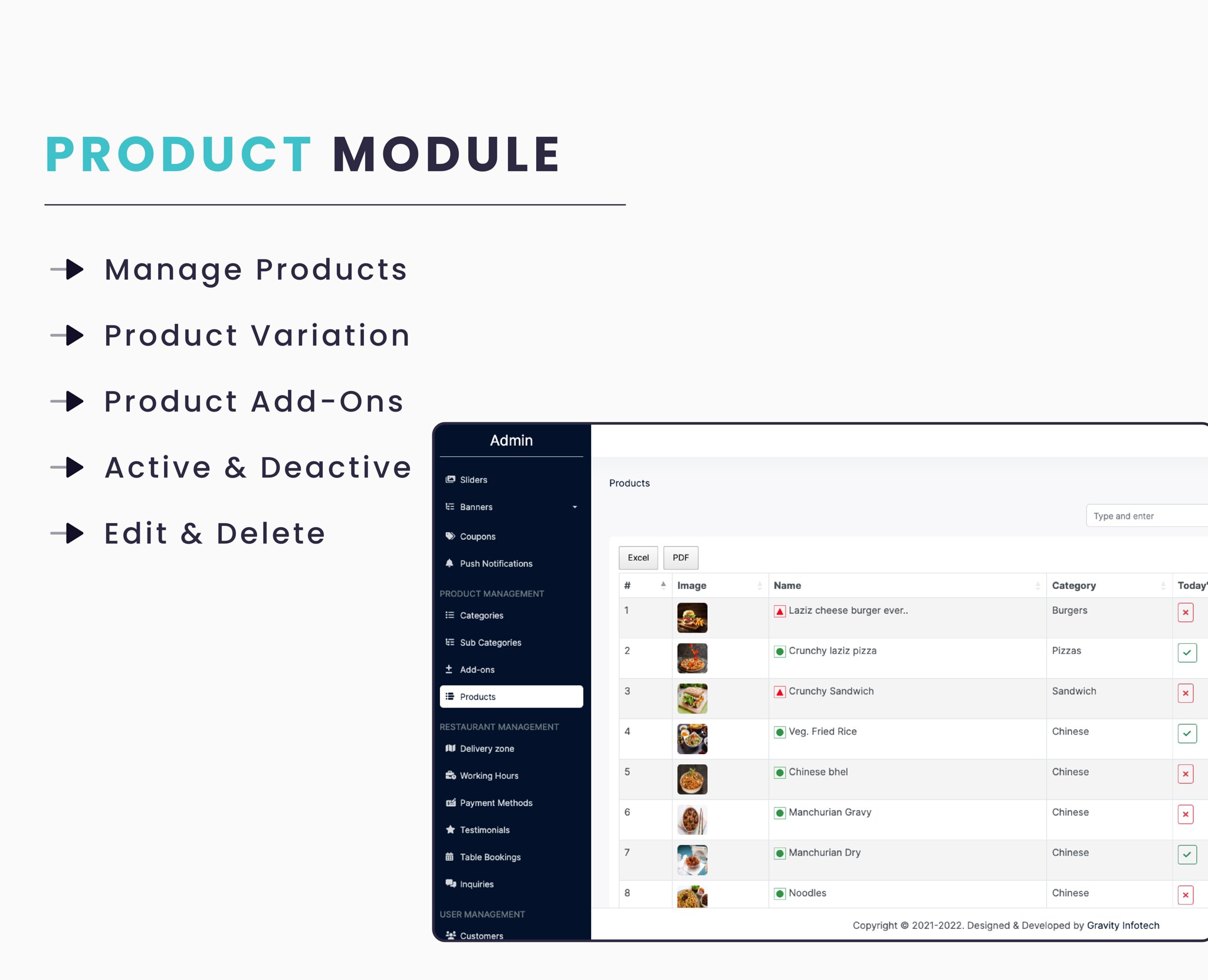 Single Restaurant - Laravel Website & Admin Panel - 15