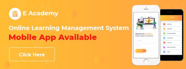 E- Academy - Online Learning Management System & live streaming classes (web) - 2