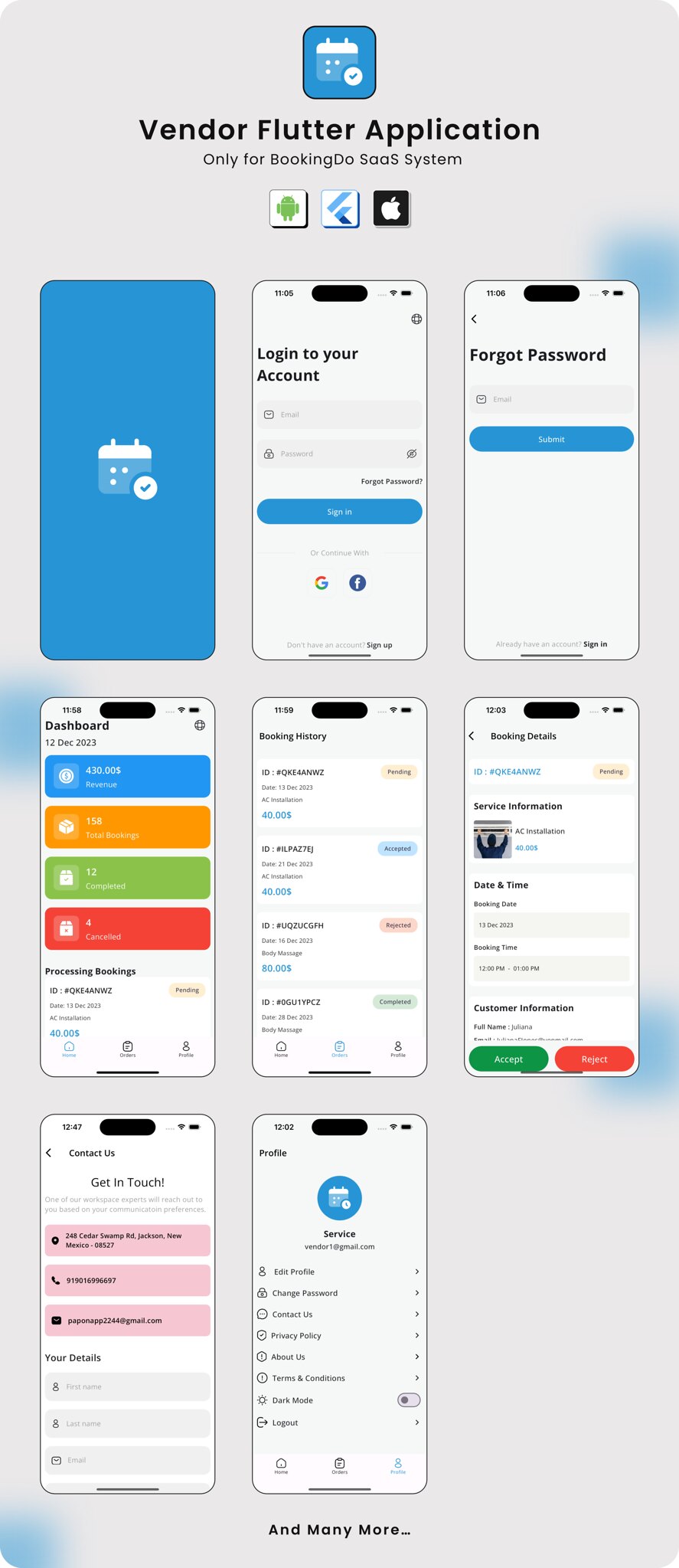 BookingDo SaaS - Multi Business Appointment, Service Booking SaaS
