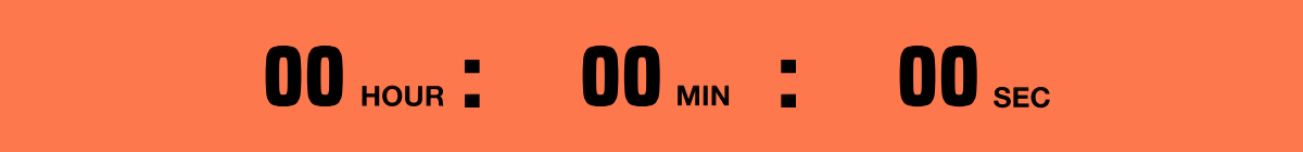 Only Hours Left!