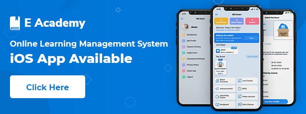 E- Academy - Online Learning Management System & live streaming classes (web) - 1