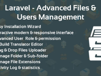 Laravel Advanced Files and Users Management
