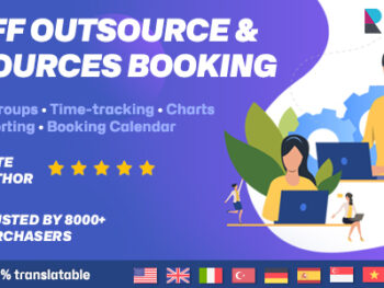 Staff Outsourcing and Resources Booking Module for Perfex CRM