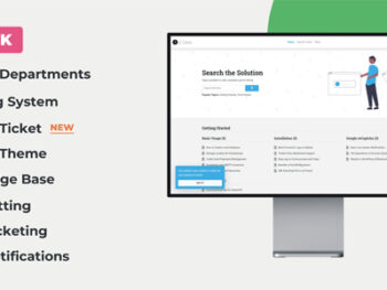 Z Desk Support Tickets System with Knowledge Base and FAQs