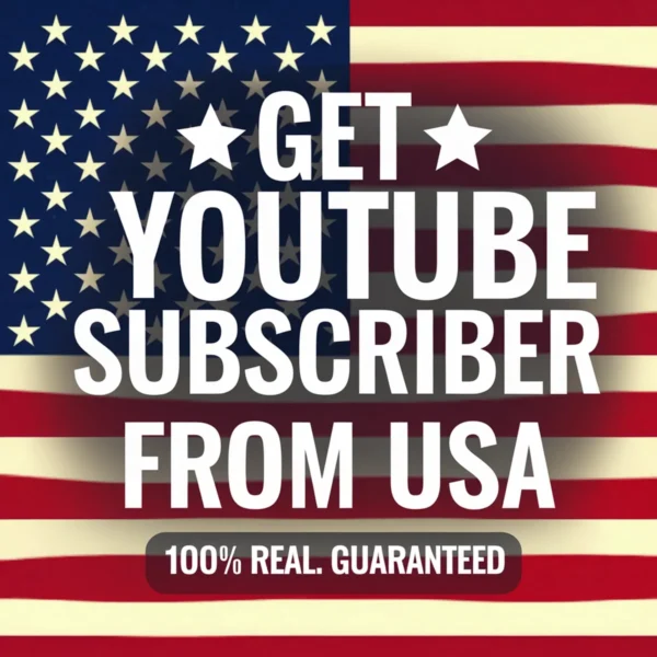 Real Human 1000 YouTube Subscribers from the USA